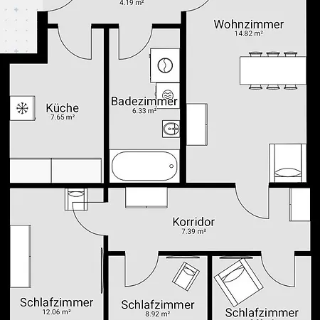 3 Bedrooms - 72Sqm - 15 Min. City Center Vienna Exterior photo